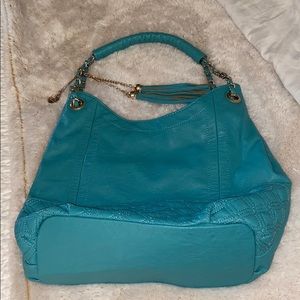 A turquoise hobo